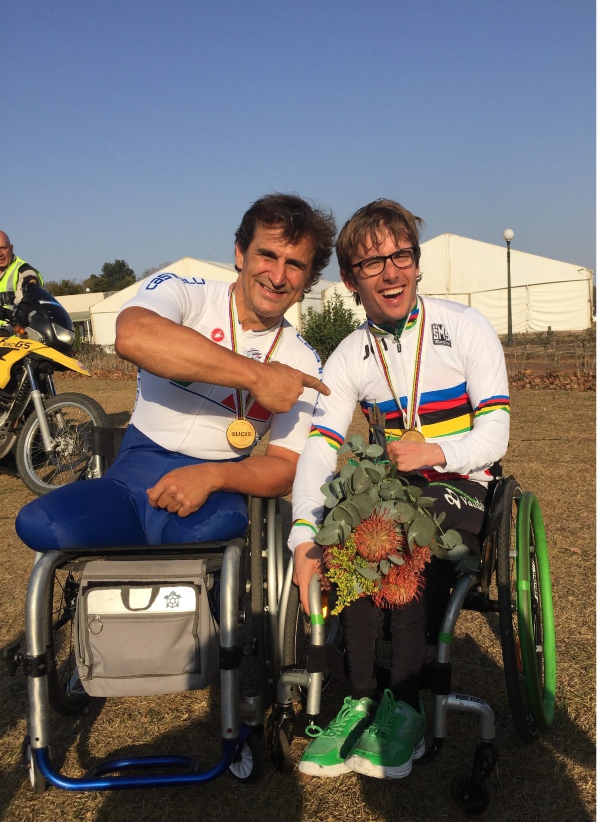Benjamin Frueh Alex Zanardi Paracycling WM 2017 Pietermaritzburg Gold