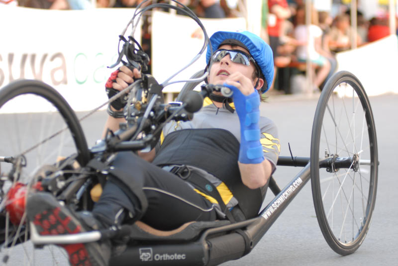 Benjamin Frueh Handbike 2011 Mels